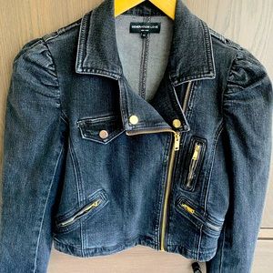 Generation Love Washed Denim Black Jacket XS